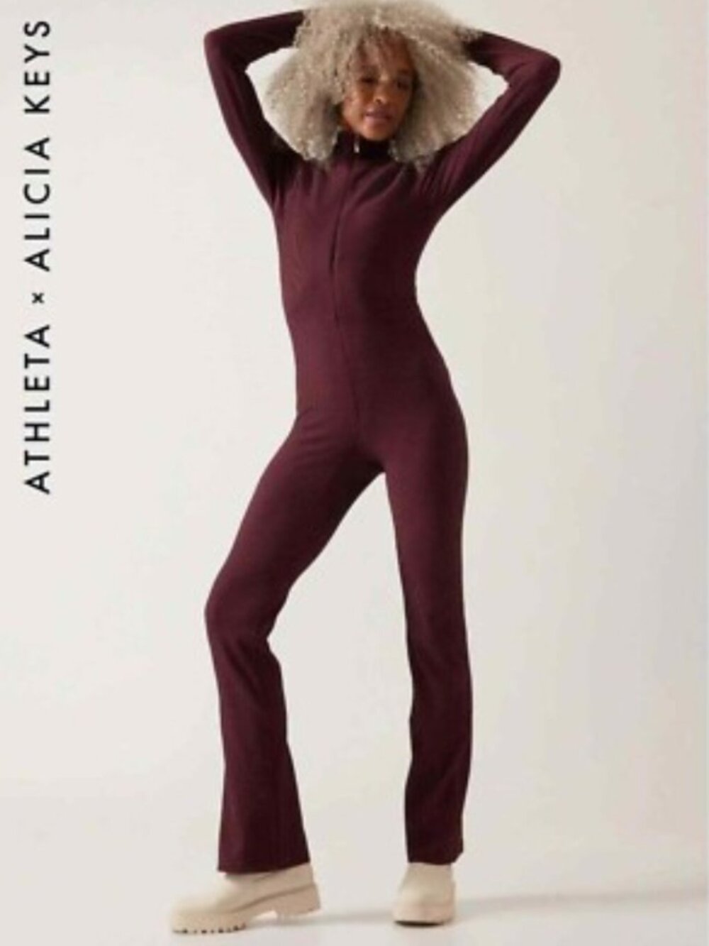 Athleta x Alicia Keys Goddess Bodysuit ( Small )
